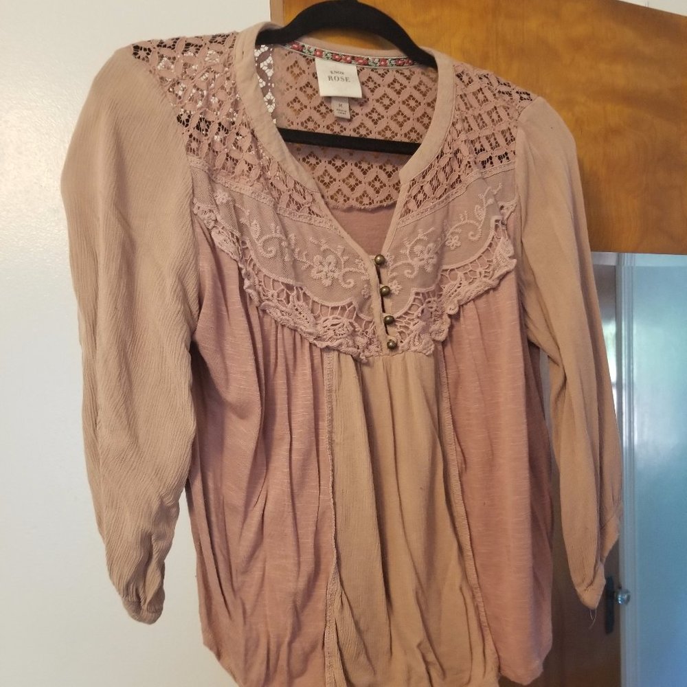 Blush top